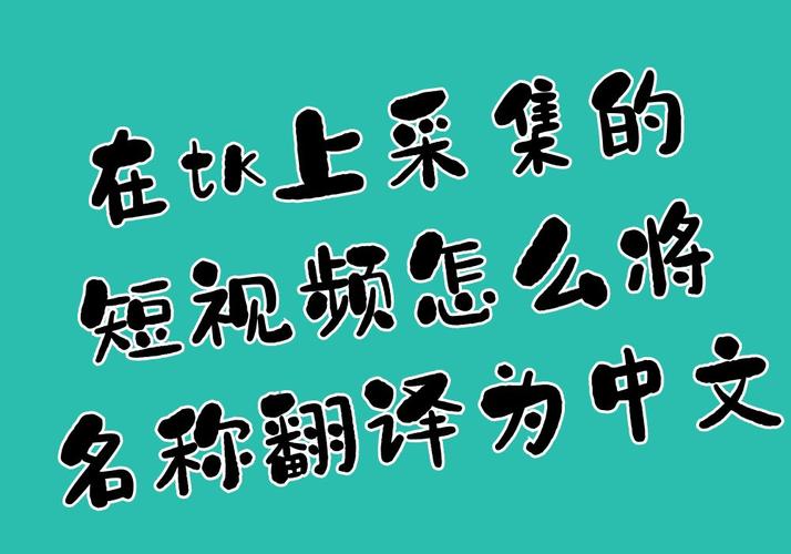 台州短视频翻译