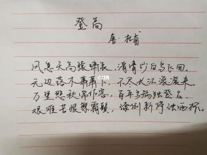 登高翻译和原文及其注释